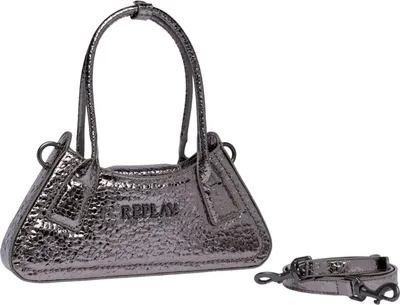 Produktbild von REPLAY Handtasche Umhängetasche Handbag Gun Metal silberfarben