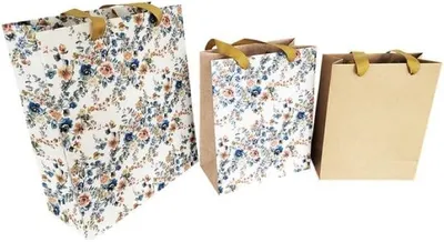 Produktbild von PapeRoom Geschenktüten 3er Set, Blütenzauber