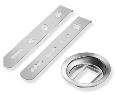 Productafbeelding van Set van 3 RVS Bakaccessoires voor het Maken van Koekjes