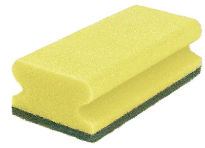 Produktbild von 10x Sito Pad-Schwämme Vlies extra stark, gelb/grün, 133 x 69 x 42 mm | Packung (10 Schwämme)