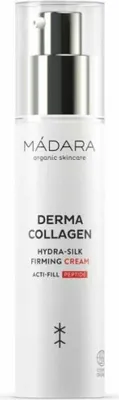 Zdjęcie produktu dla MÁDARA Cosmetics Derma Collagen Hydra-Silk Firming Cream, Krem na dzień i na noc, Kobiety, Skóra uniwersalna, Twarz, Krem przeciwzmarszczkowy, Ujędrniający, Nawilżający, Spulchnianie, Ochrona, Wygładzający,..., 50 ml