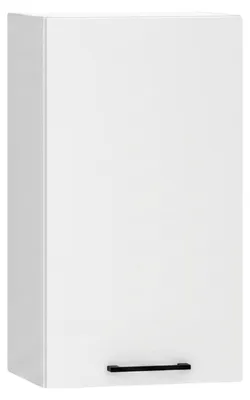 Produktbild von Küchenhängeschrank 40 cm - Weiß glänzend - Modulküche - Soft-Close-System - Küchenschrank - Universelle Frontmontage