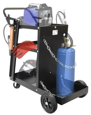 Immagine prodotto di Carrello mobile per saldatura con tre ripiani