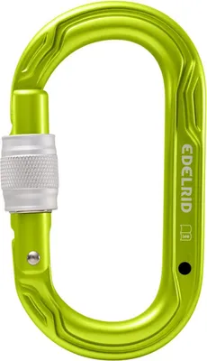 Produktbild von Edelrid Oval Power 2500 Screw RFID - Ovaler Alu-Karabiner mit integriertem RFID, Farbe:138 oasis