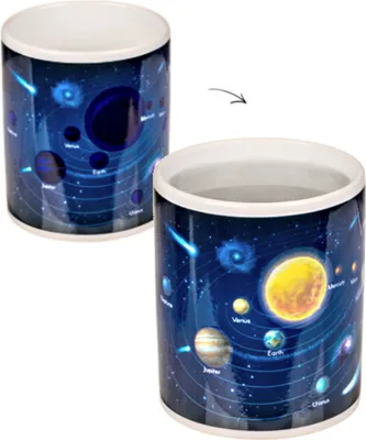 Produktbild von Sonnensystem Kaffeebecher mit Wärmeeffekt