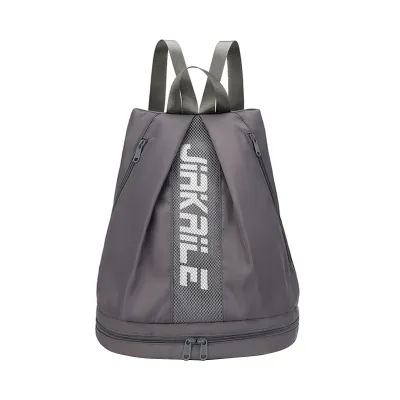 Produktbild von Rucksack, Sporttasche mit Schuhfach, verstellbarem Schultergurt, Reißverschluss, große Kapazität, Reisetasche, tragbar, für Damen und Mädchen, Outdoor-Sport, Reisetasche, Sportzubehör