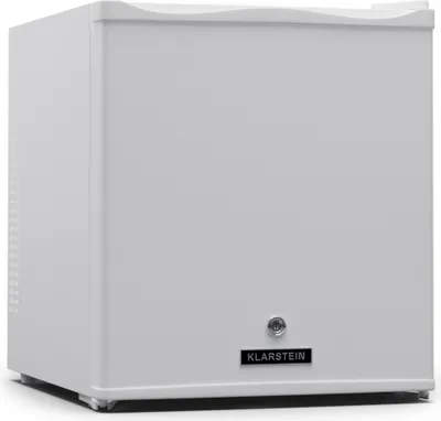 Produktbild von Klarstein Kühlschrank - mit Glastüre, 28L Mini-Kühlschrank für Getränke & Snacks, Kühlschrank Klein & Leise, Verstellbare Ablagen, Schloss, wechselbarer Türanschlag, höhenverstellbare Füße