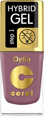 Image de Delia Cosmetics, Hybrid Gel Coral, Lakier Do Paznokci 69 11ml