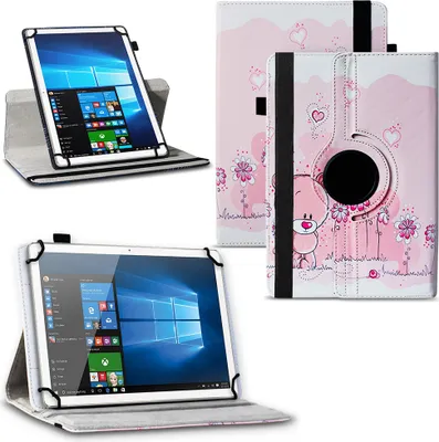 Produktbild von Universal Tablet Tasche 10 10.1 10.3 10.4 10.5 11 Zoll Hülle Schutzhülle DrehbarFarben:Motiv 1