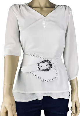 Produktbild von Ledergürtel Western handgefertigt aus Leder von collezione alessandro