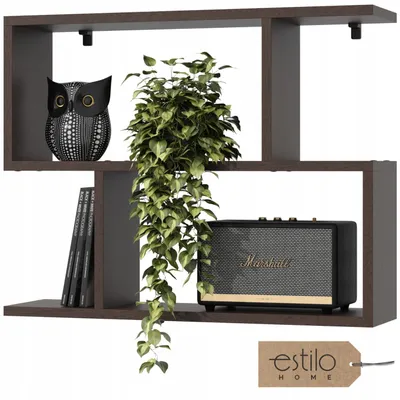 Produktbild von Wandregal 70cm – Hängeregal aus MDF – Bücherregal für Wohnzimmer, Schlafzimmer, Küche