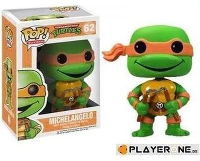 Produktbild von Funko Pop! Teenage Mutant Ninja Turtles - Michelangelo #62
