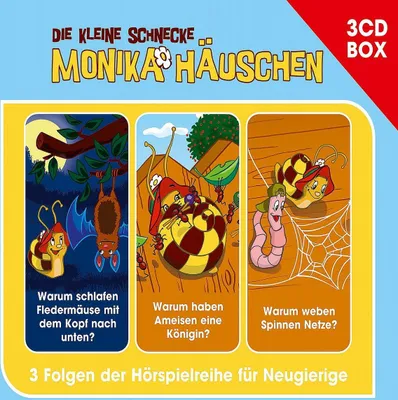 Produktbild von Die kleine Schnecke Monika Häuschen - Hörspielbox Vol. 3
