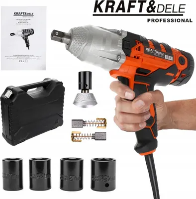 Zdjęcie produktu dla Klucz Udarowy Udarowy Klucz Elektryczny 2200W 1/2 720Nm Walizka
