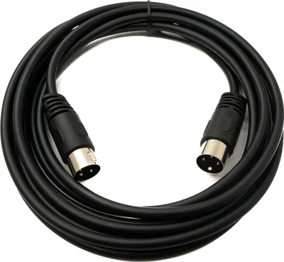 Produktbild von SYSTEM-S S-Video Kabel 3 m Din 3 Pin Stecker zu Stecker Schwarz