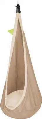 Hängehöhle Set Mit Aufblasbarem Kissen - Schaukelstuhl Für Drinnen & Draußen Bis 175 Pfund