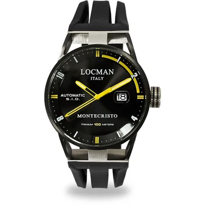 Produktbild von Locman - Armbanduhr - Herren - Montecristo - 0511BKBKFYL0GOK