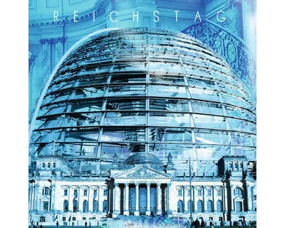 Produktbild von Glasbild Berlin Reichstag GLA1482 30x30 cm