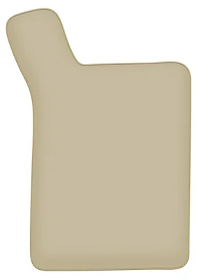 Image de Tapis conducteur moquette PREMIUM beige compatible avec Renault 21 (1986-1996, berline) – avec fixations – sur‑mesure