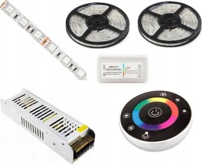 Produktbild von Omako LED Band RGB 15m mit Touch-Controller