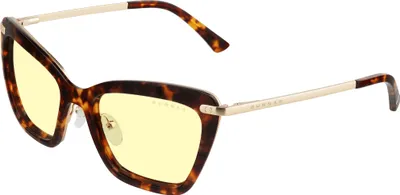 Produktbild von Gunnar Optiks ANN-02301, Frauen, Quadratisch, Klassisch, Braun, Nylon-Polymer, Bernstein