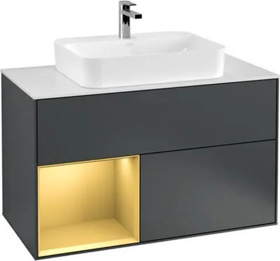Produktbild von Villeroy & Boch F361HFHG Waschbeckenunterschrank Finion F36