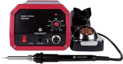 Produktbild von TOOLCRAFT ST-100A Lötstation analog 100 W 150 - 450 °C inkl. Lötspitze