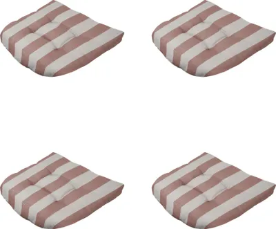 Produktbild von Madison - Amora Sitzkissen - Braun - 46 x 46 x 6 cm - 4er-Set