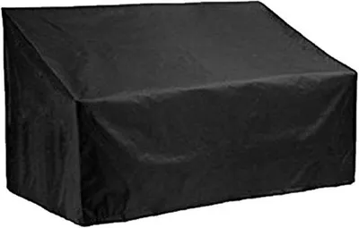 Productafbeelding van Tuinstoel - Waterdichte en windbestendige tuinstoel - 162 x 66 x 89 cm - Zwart
