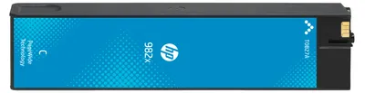 Produktbild von HP 982X Cyan PageWide-Tintenpatrone hohe Reichweite – 116 ml