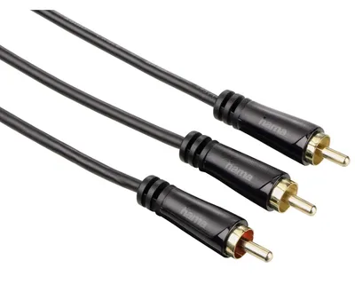 Obrázek produktu pro Kabel subwooferu 2x cinch konektor na cinch konektor 1,5 m