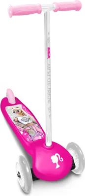 Obrázek produktu pro dětská tříkolová koloběžka Barbie Girl Nožní brzda růžová