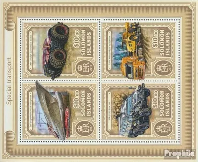 Produktbild von Briefmarken Salomoninseln 2017 Mi 4290-4293 Kleinbogen (kompl. Ausg.) postfrisch Sondertransport