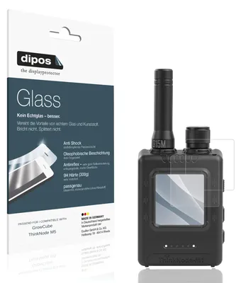 Image de 2x Protection ecrán pour GrowCube ThinkNode M5 mat Verre souple Film Protecteur 9H dipos