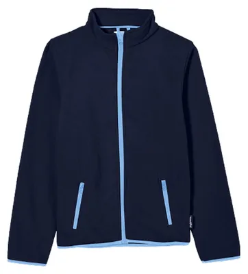Immagine prodotto di Giacca in pile unisex Playshoes per bambini, ideale per attività all'aperto, colore blu navy, taglia 152