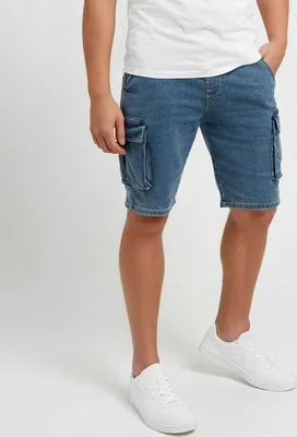 Zdjęcie produktu dla Recea Męskie spodenki jeansowe Paea niebieski S