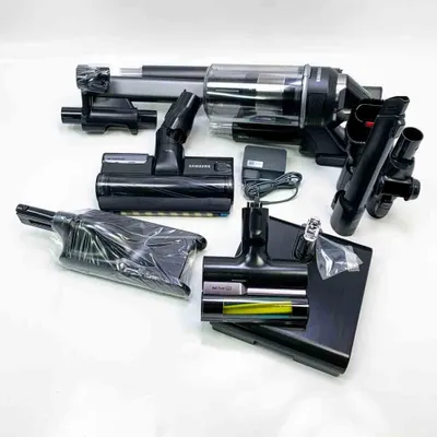 Obrázek produktu pro Samsung VS20C95D2TK, Tyčový vysavač 2 v 1, Bezsáčkové, Černá, Obdélníkový, Suchý, Mikro