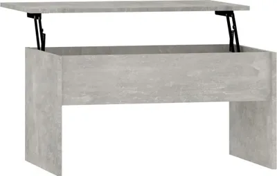 Immagine prodotto di vidaXL Tavolino da salotto Grigio cemento 80x50,5x41,5 cm Materiale ligneo