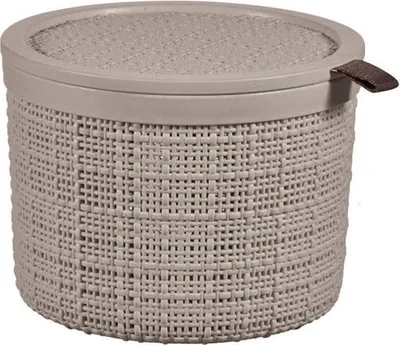Image de Contenant Curver Jute rond 2 L taupe