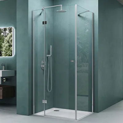 Produktbild von Mai & Mai Duschkabine 75x90cm 6mm Sicherheitsglas mit Easy-Clean durch NANO-Beschichtung Duschwand Duschabtrennung R05k