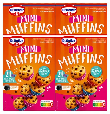 Zdjęcie produktu dla Dr. Oetker Mini Muffins, 4x 270g