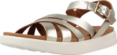 Produktbild von GEOX Sandalette XAND, Glattleder, Gold, Damen