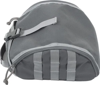 Obrázok produktu pre Kempingová prilba Bag Canvas Scratch Prevention Nastaviteľná prilba Storage Bag pre tvrdé klobúky Helmet Grey