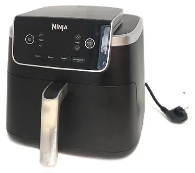 Produktbild von Ninja AF140UK, Heißluftfritteuse, 4,7 l, 2 Person(en), Einzelbild, Schwarz, Tasten