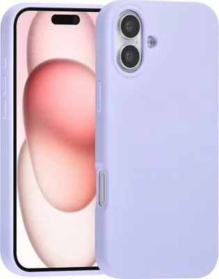 Produktbild von TUNIQ iPhone 16 Plus Back cover case - Premium Liquid silicone - Purple