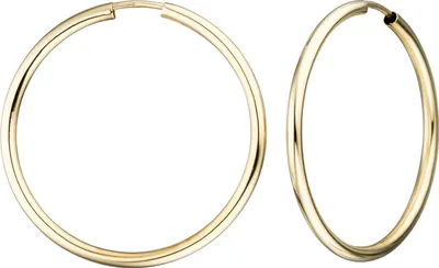 Produktbild von Creolen 333 Gold Gelbgold Ohrringe Goldcreolen Goldohrringe
