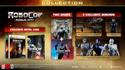 Produktbild von NACON RoboCop: Rogue City - Collection, PlayStation 5, M (Reif)
