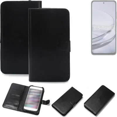 Produktbild von K-S-Trade Handyhülle Schutzhülle kompatibel mit ZTE Axon 60 Handy Schutz Hülle Handyhülle Bumper schwarz 1x