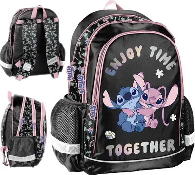 Produktbild von PASO Schulranzen für Mädchen 1.-6. Klasse Stitch Disney