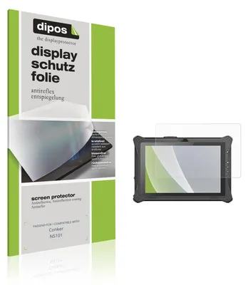 Produktbild von 2x Schutzfolie für Conker NS101 matt Displayschutzfolie Folie Display Schutz dipos